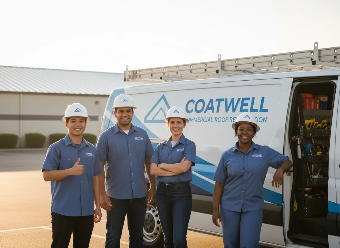 Commercial roof coating company in Turner, AR